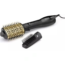 TRESemmé 2-in-1 Hair Dryer Brush,Hot Air Styler with Oval Volumizing Brush, 1000w Power, 3 Heat & 2 Speed Settings, Cool Shot, Easy Volume, Black, 2787U image 2