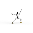 AGIBOT X2 Ultra Humanoider Roboter, Bionischer Roboter mit Autonomer Navigation und Hindernisvermeidung, Umfangreiche Sekundärentwicklung, Umfangreiche Bewegungssteuerung, Autonomes Laden, Sicher und Zuverlässig, Einpersonenbedienung, Fernbedienung Außerhalb der Sichtweite, Intelligente Interaktion image 6