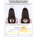 Okaydeer Set de Brosse Sèche-Cheveux Haute Vitesse 7 en 1 & Boucleur Auto-Enrouleur, Lisseur à Air Chaud Anti-Frisottis et Volumateur pour Cheveux Lisses et Brillants, Cadeau Rose avec Sac de Voyage image 8