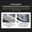 Sparoma rasoir électrique pour homme, système à double lame flottante 360°, rasage à sec et humide, écran numérique, tondeuse intégrée, charge rapide Type-C, 80 min d’autonomie, IPX6 étanche, FK-609 image 4