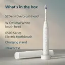 Philips Sonicare 6500 Electric Toothbrush – Premium Gum Care Mode, Pressure Sensor, BrushSync – White HX7410/02 image 9