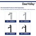 DeerValley Bathroom Sink Oval Ceramic Vessel Sink Practical Hygienic Combines Style and Function, Ideal for Modern Bathroom Design 406 x 330mm White image 8