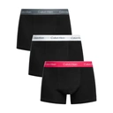 CALVIN KLEIN Icon Boxers coton stretch décontractés Lot de 3 Gris/Blanc/Rouge image 0