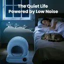 Blinkit Smart Automatic Cat Litter Box (APP Controlled) — 65L Large Capacity, Self-Cleaning & Deodorizing, Multiple Cleaning Modes & Security Identification System, Ultra-Quiet Operation, Suitable for 1–8 kg Cats, MSP-01 image 6