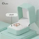 Oirlv Ring Box for Proposal Engagement Leather Jewelry Ring Gift Box 5.3*6*4.5cm 1pcs image 9