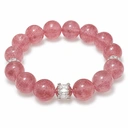 VoxorAI L8 [Fleurs de pivoine] Bracelet en cristal, bracelet à perles, bracelet en cristal naturel, création artisanale originale faite main à faire soi-même image 0