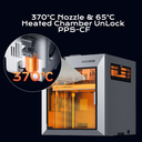 QIDI Max4 Combo 3D Printer, 390×390×340mm Large Build Volume, 65℃ Heated Chamber FDM 3D Printers, Max 800mm/s High Speed, Supports Up to 16-Colors/Multi Materials with QIDI Box, Auto Bed Leveling image 4