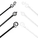 Atmosphera Barre télescopique en métal 'Eline' 120/210 cm image 0