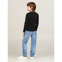 Tommy Hilfiger Haut tricoté manches longues basique garçon Meteorite - 4 ans image 3