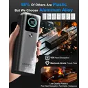 AsperX Laptop Power Bank, 165W 20,000mAh, Retractable Cables, Aluminum Alloy Unibody Portable Charger Power Bank, Battery Bank for MacBook Pro/Air/iPhone 17/iPad Pro/S25 Ultra/Dell/HP(TSA-Approved) image 5