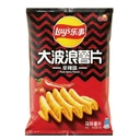 Lay's Big Wave chips de pommes de terre, saveur épicée, 70 g image 0