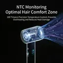 ochama High-Speed Hair Dryer, Ionic Hair Care Dryer, 1600W High Power, 110,000 RPM Motor, Fast-Drying Hair Dryer, Portable Electric Hair Dryer
 image 5