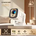 MAGCUBIC HY310 Auto Focus Android 11 Projector 4K Native 1080P 330ANSI Dual WiFi with Air Mouse Voice Assistant Built-in Speaker image 1