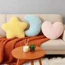 Cute Plush Pillow for Couch Bed Sofa Soft Half Moon Star Pillow with Room Decor for Bedroom Living Room Dorm Birthday Party Favors,Star image 5