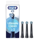 Oral-B Série iO Ultimate Clean noir, Brossettes rondes de rechange Authentiques, Convient aux Gencives sensibles, 3 image 0