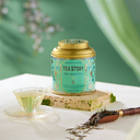 Tea Story Silver Jasmine Tea [Stress Relief] Premium Scented Green Tea, Night Blooming Flowers Loose Leaf 80g image 1