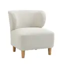 Accent Chair Josie White image 2