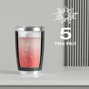 Hared Mug de voyage pour voiture 20 oz - Noir image 3