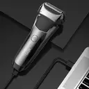 Sparoma Electric Shaver for Men, 360° Floating Dual-Blade System, Wet & Dry Use, Digital Display, Pop-Up Trimmer, Type-C Fast Charging, 80-Min Battery, IPX6 Waterproof,  FK-609 image 9