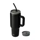 Bottle Bottle 40 oz Stainless Steel Vacuum Tumbler with Handle and Straw (Blue) image 0