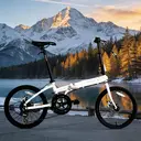 OYAMA-skyline 500-folding bike-white image 3