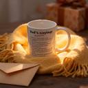 Alphynix Mug drôle - Liste des phrases préférées de papa 33cl mugs café céramique - Drôle, sarcasme, motivation, inspiration cadeaux d'anniversaire pour papa, père, amis, fête des pères cadeau Thanksgiving,Le cadeau de la saint-valentin, cadeau d’anniversaire image 6