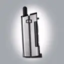 George Foreman 28000-56 Grill en bakplaat voor binnengebruik - Rookvrij ontwerp - Roestvrij staal en zwarte afwerking - Uitneembare platen image 1