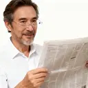 Lunettes de lecture sans monture  300d (Argent) image 4