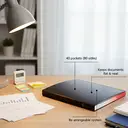 Snopake A4 Organiser Display Book Black, 40 Pocket image 4