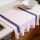 Dexam Glass Cloth Love Colour Cotton/Linen Ink Blue 50x70cm image 1