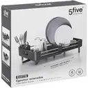 5five PP en RVS Afwasrek - 50 x 35 x 13 cm image 1