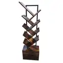 SRD Modern Farmhouse Geometric Bookcase Floor Stand image 1