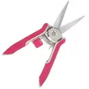 Flora Guard Sécateur à pointe micro 16 cm en acier inoxydable avec poignée antidérapante - Rouge image 4