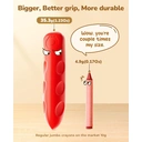 JoyCat 16-Color Jumbo Crayon Set for Toddlers 3-6 Years, Easy-Grip Triangular Crayons, Unbreakable, Non-Toxic & Washable, Includes Coloring Activity Paper, Ideal Art Supplies for Kids image 3