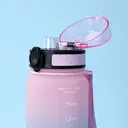 JORDAN & JUDY Tritan Sports Water Bottle with Handle - Ombre Black, 1000ml image 5