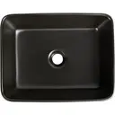 DeerValley Bathroom Sink Basin, Rectangular Bathroom Vessel Basin, Ceramic Cloakroom Hand Wash Basin for Bathroom 47.5 x 37.5 x 13cm image 0