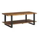 Coffee Table Pembroke Rectangle Pine Natural/Black image 1