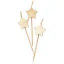 Unique Party Unique Candles, Gold Star Picks, 6 Pack image 0