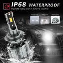 CARLitek 9006/HB4 Lot de 2 ampoules pour feux 300 % plus lumineuses, 160 000 lumens, 6000 K, haute et basse intensité, Plug & Play, compatible CANBUS image 8