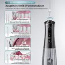 Rushi R-A31 elektrische monddouche 350 ml waterreservoir 1500 mAh batterij zwart image 1