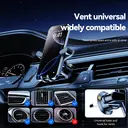 PAVAREAL CH71 Universal Gravity-Based Car Phone Holder Black image 1