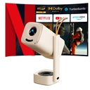 Yaber T1 Pro Projecteur portable 1080 P natif, autofocus et correction trapézoïdale auto, évitement des obstacles, alignement de l'écran, éclairage d'ambiance image 5