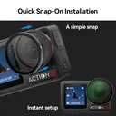 ochama×J.ZAO Action UV Filter for DJI Action 3/4/5PRO - Camera Lens Protector, Anti-Glare Accessory for Action Cam image 3