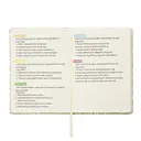 JUBILUU Carnet ligné A5 à couverture rigide en tissu floral 96 pages - Ivory Meadow image 7