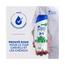 HEAD & SHOULDERS - Shampoing 2en1 Menthol Fresh - 300ml image 5