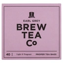 Brew Tea Co Earl Grey Tea 40 Proper Tea Bags 120g image 2