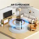 ELECCI 12L/D Dehumidifiers with Drain Hose, 3.8L Water Tank, Auto Defrost, 24H timer, Continuous Drainage, R290, Ideal for 25m² Rooms. image 3