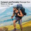 Arboleaf CM40F-Dual Length Extended Handle Massage Gun, Easy Reach to Back, 6 Intensity Levels, Long Battery Life, Brushless Motor Silent Massage image 5