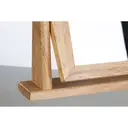 Essentials by Premier Beauty Mirror Wooden Frame Swivel Natural image 2