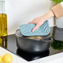 Dexam Pot Holder Love Colour 100% Cotton Duck Egg image 2